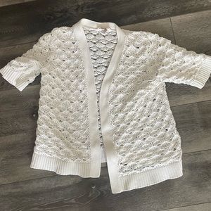 LOFT Crochet Cardigan